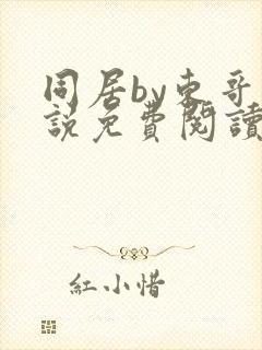 同居by东哥小说免费阅读全文无弹窗