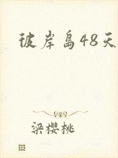 彼岸岛48天后封面