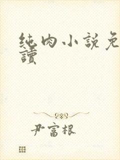 纯肉小说免费阅读