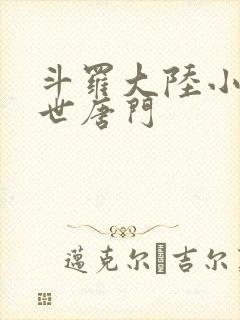 斗罗大陆小说绝世唐门