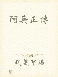 阿兵正传封面