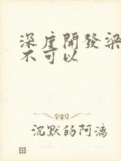 深度开发梁医生不可以