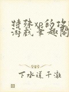 特殊xp的攻略游戏笔趣阁封面