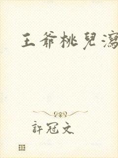王爷桃儿泻了封面