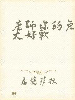 老师你的兔子好大好软