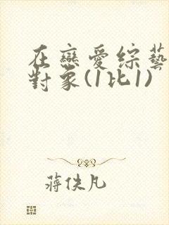 在恋爱综艺里搞对象(1比1)封面