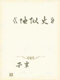 《他似火》封面