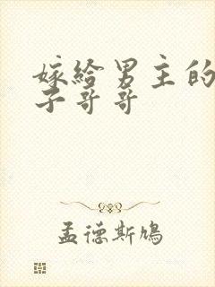 嫁给男主的病秧子哥哥