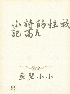 小诗的性放荡日记高h封面