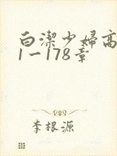 白洁少妇高义第1一178章