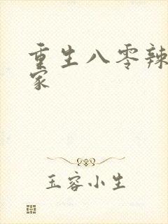 重生八零辣妻当家