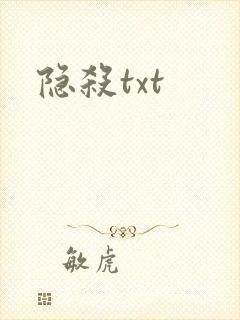 隐杀txt