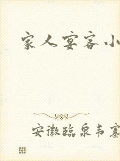 家人宴客小说封面