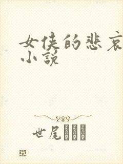 女侠的悲哀续集小说封面