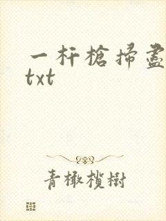 一杆枪扫尽全家txt