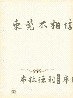 东莞不相信眼泪