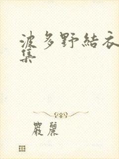 波多野结衣作品集封面