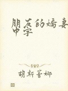 朋友的娇妻hd中字