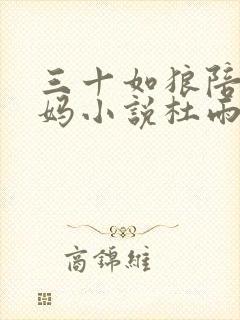 三十如狼陪读妈妈小说杜雨馨