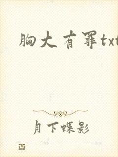 胸大有罪txt
