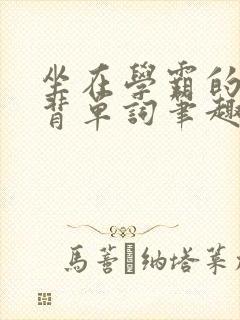 坐在学霸的鸡上背单词笔趣阁