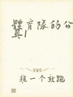 体育队的公用玩具1