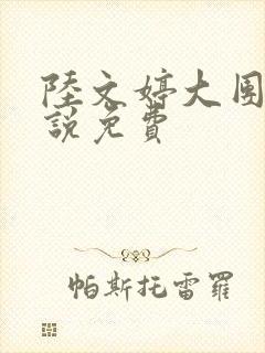 陆文婷大团圆小说免费