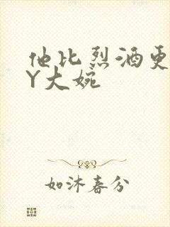 他比烈酒更撩BY大婉