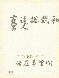 霸道总裁和他的男人封面