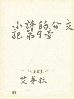 小诗的公交车日记第9章