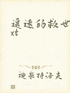 遥远的救世主txt封面