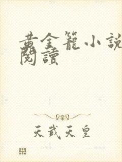 黄金笼小说免费阅读