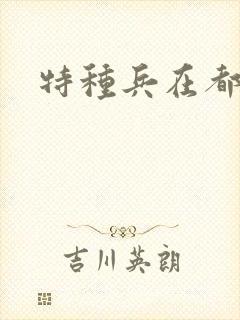 特种兵在都市封面