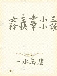 女主当小三的高干快穿小说禾火火封面