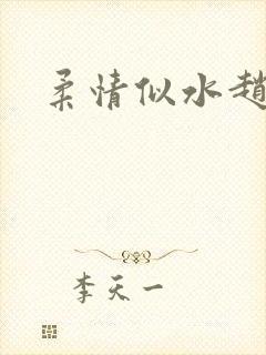 柔情似水赵雅儿