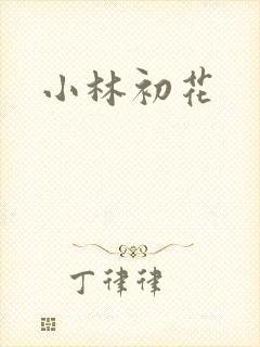 小林初花封面