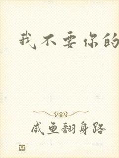 我不要你的承诺