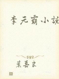 李元霸小说