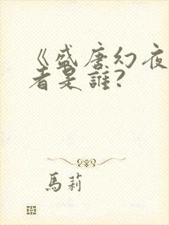 《盛唐幻夜》作者是谁?