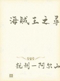 海贼王之寻亲记封面