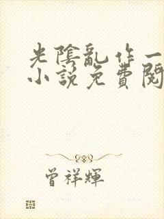 光阴乱作一团的小说免费阅读