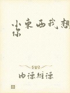 小东西我想弄坏你封面