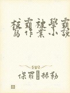 校霸被学霸压着写作业小说封面