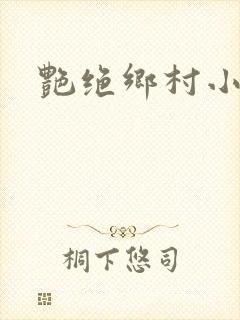 艳绝乡村小说封面