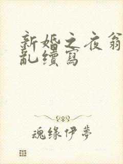 新婚之夜翁莹情乱续写封面