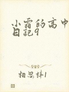 小霜的高中成长日记9