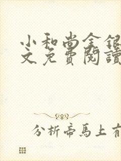 小和尚金银花原文免费阅读笔趣阁封面