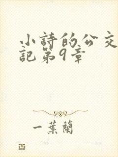 小诗的公交车日记第9章