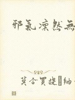 邪气凛然无弹窗