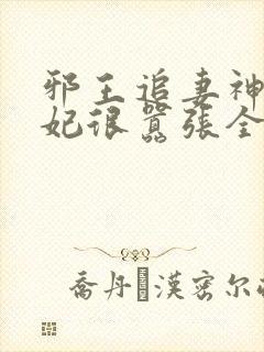 邪王追妻神医狂妃很嚣张全文免费